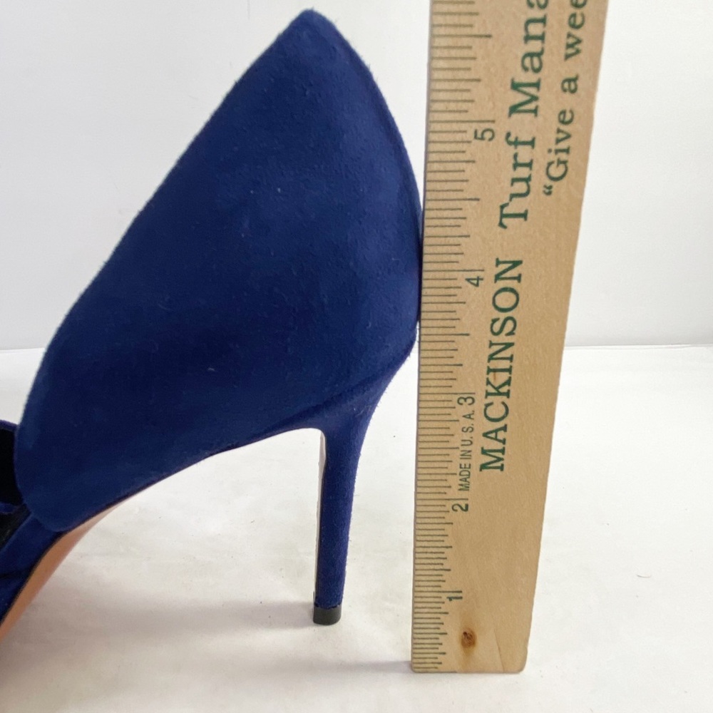 Celine Blue Suede Pointed Pump/Heels (36) - Picture 7 of 11